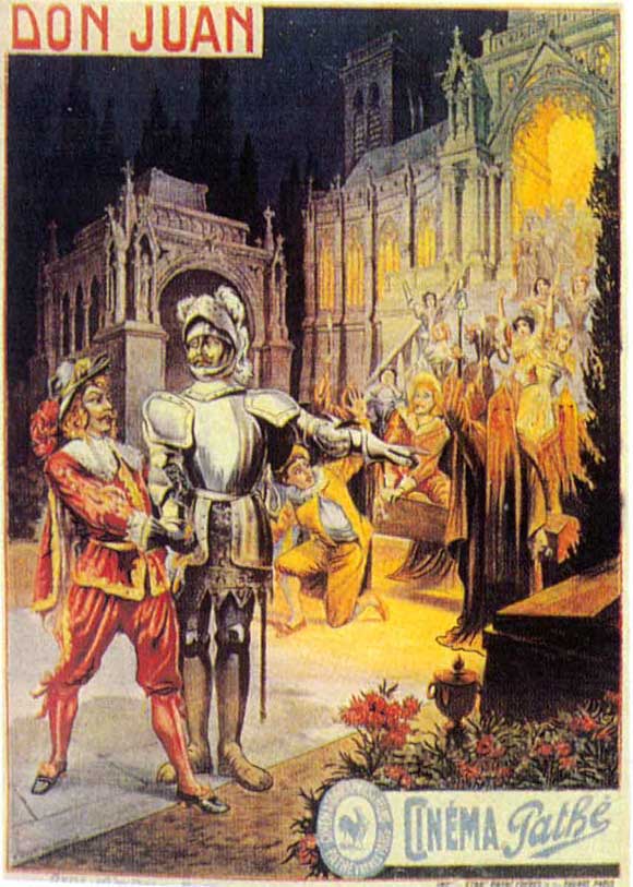 Don Juan Movie Poster Print showcasing classic cinema art