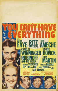You Can't Have Everything Movie Poster Print - Vibrant design