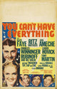 You Can't Have Everything Movie Poster Print - Vibrant design