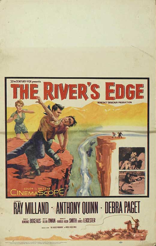 The River's Edge Movie Poster Print showcasing vibrant imagery.