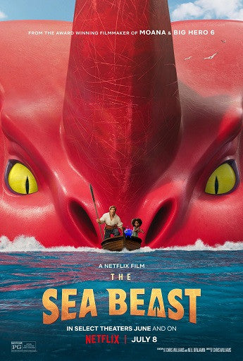 The Sea Beast Movie Poster Print 11x17 | Posterazzi