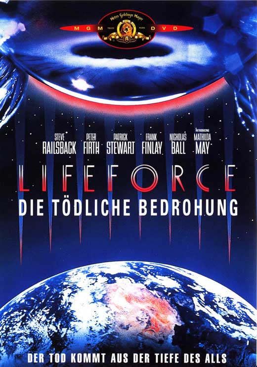 Lifeforce Movie Poster Print showcasing iconic sci-fi horror imagery.
