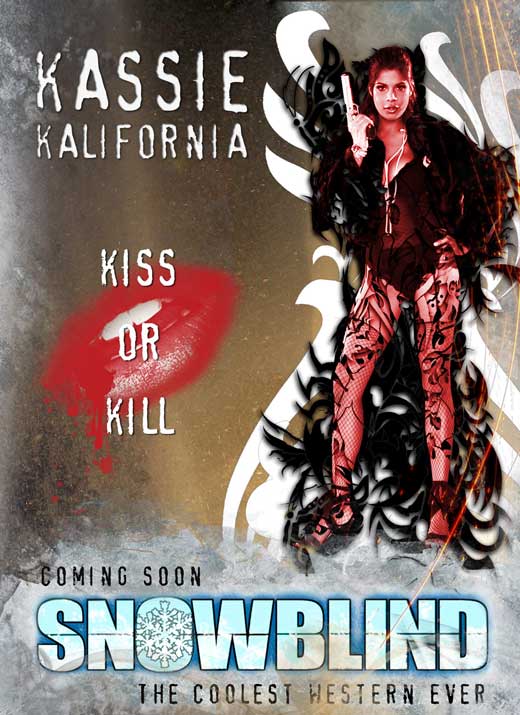Snowblind Movie Poster Print showcasing captivating cinematic artwork.