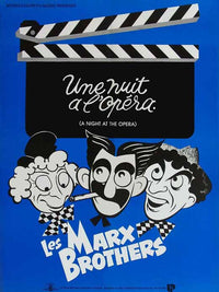 A Night at the Opera Movie Poster Print featuring Marx Brothers