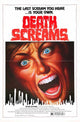 Death Screams Movie Poster Print showcasing horror film art.