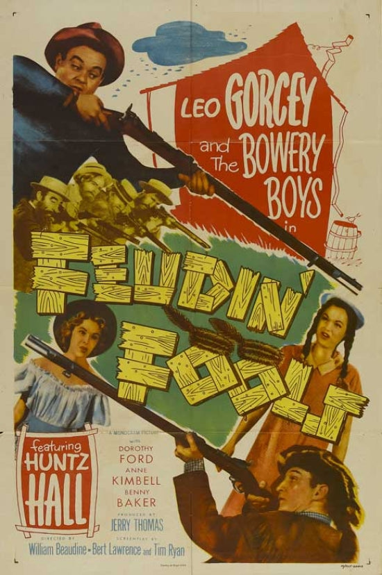 Feudin' Fools Movie Poster Print showcasing vibrant colors and dynamic imagery.