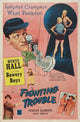Fighting Trouble Movie Poster showcasing classic cinema art.