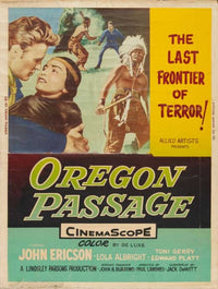 Oregon Passage Movie Poster Print showcasing adventure and exploration.