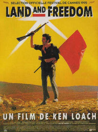 Land and Freedom movie poster print showcasing powerful imagery.