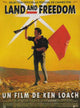 Land and Freedom movie poster print showcasing powerful imagery.