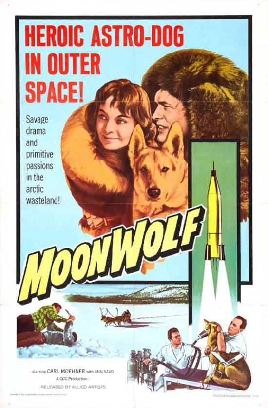 Moonwolf Movie Poster Print showcasing enchanting visuals.