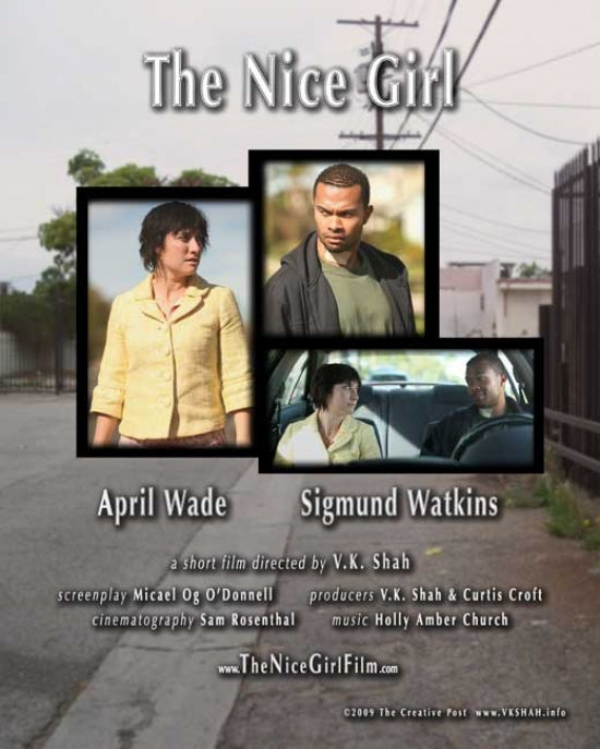 The Nice Girl Movie Poster Print showcasing vibrant design.