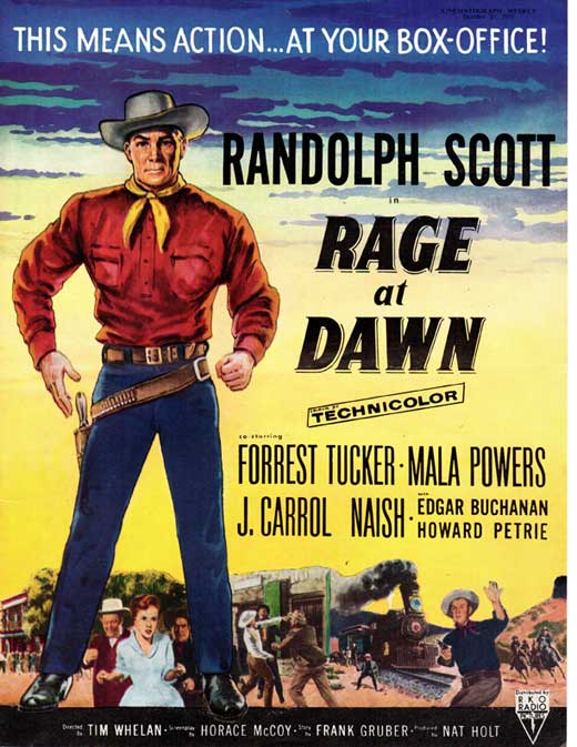 Rage at Dawn Movie Poster Print - Classic Film Artwork