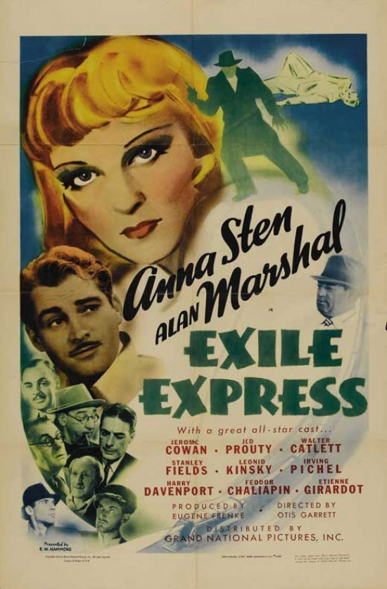 Exile Express Movie Poster Print showcasing vibrant design.