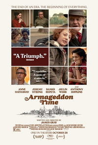 Armageddon Time Movie Poster Print showcasing cinematic art.