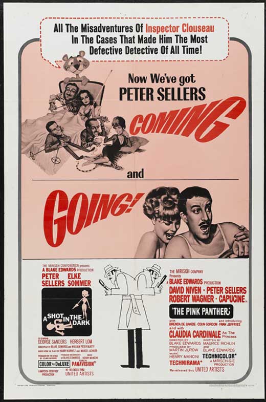 A Shot in the Dark Movie Poster Print showcasing iconic film imagery.