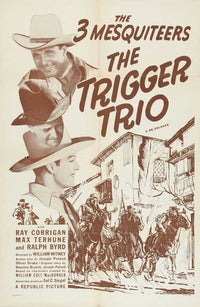 The Trigger Trio Movie Poster Print showcasing vibrant cinematic art
