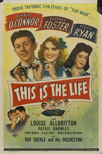 This Is the Life Movie Poster Print showcasing vibrant design and inspirational theme