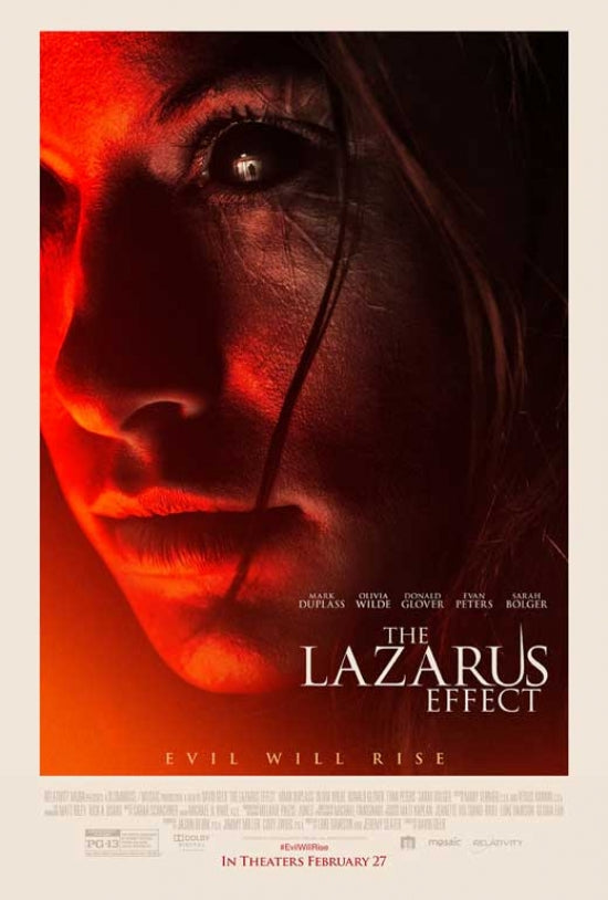 The Lazarus Effect Movie Poster Print showcasing thrilling sci-fi themes.