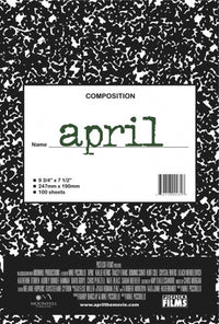 April Movie Poster Print - vibrant spring design
