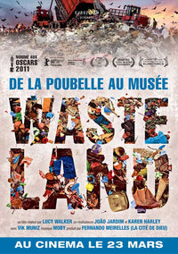 Waste Land Movie Poster Print showcasing vibrant colors and captivating design.
