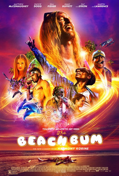 The Beach Bum Movie Poster Print (11x17) | Posterazzi