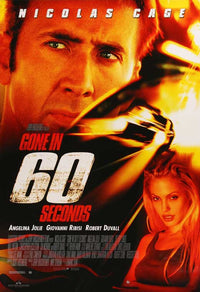 Gone in 60 Seconds Movie Poster Print (27x40) - High-Quality Wall Art