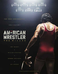 American Wrestler: The Wizard Movie Poster Print showcasing sports cinema.