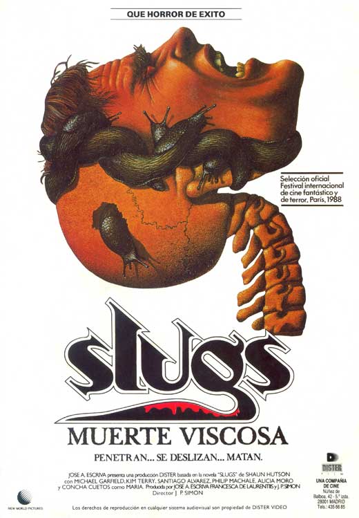 Slugs The Movie Poster Print - Horror Film Art