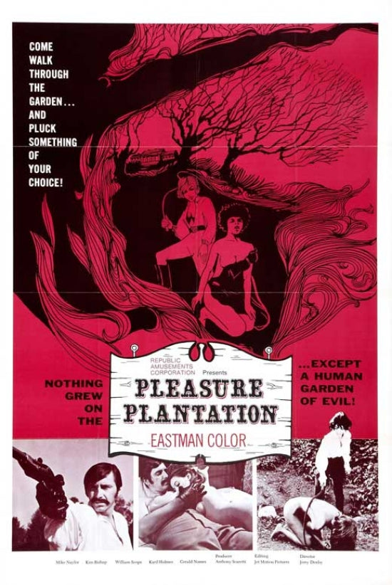 Pleasure Plantation Movie Poster Print showcasing vibrant colors and cinematic art.