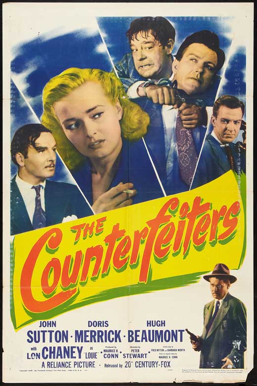 The Counterfeiters Movie Poster Print showcasing dramatic visuals.