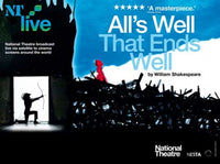 All's Well That Ends Well Movie Poster Print showcasing classic Shakespearean art.