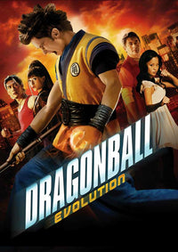 Dragonball Evolution Movie Poster Print showcasing vibrant anime artwork.
