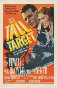The Tall Target Movie Poster Print featuring captivating cinematic imagery.