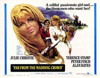 Far from the Madding Crowd Movie Poster Print featuring vibrant imagery and classic design.