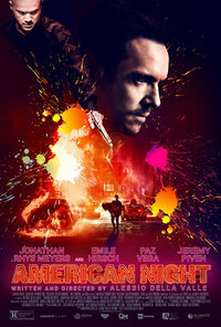 American Night Movie Poster Print showcasing cinematic art.