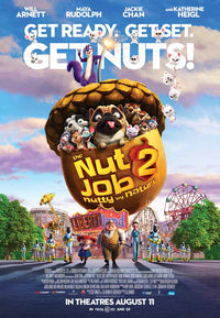 The Nut Job 2 Movie Poster Print featuring vibrant characters and animations.