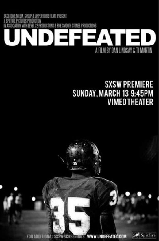 Undefeated Movie Poster Print showcasing resilience and triumph.