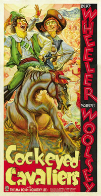 Cockeyed Cavaliers Movie Poster Print featuring classic film art.
