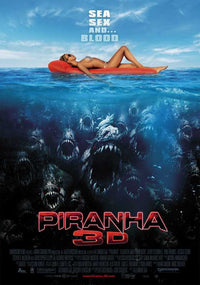 Piranha 3-D Movie Poster Print (11x17) - Pop Culture Graphics