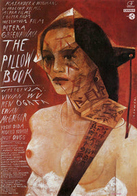 The Pillow Book Movie Poster Print featuring vibrant visuals.
