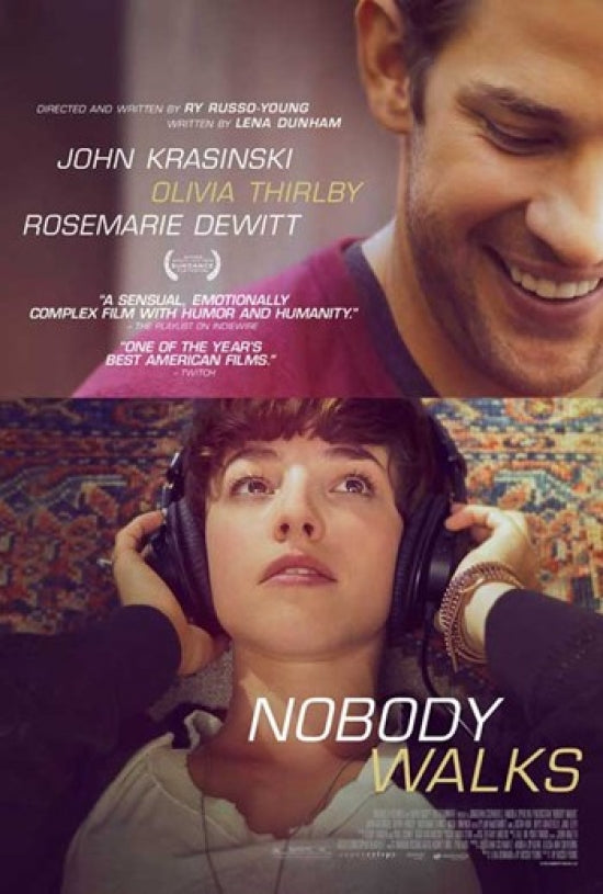 Nobody Walks Movie Poster Print showcasing vibrant colors and design.