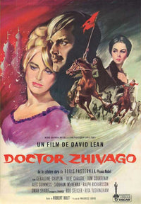 Doctor Zhivago Movie Poster Print showcasing iconic film imagery.