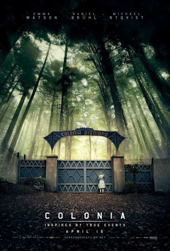 Colonia Movie Poster Print showcasing dramatic film visuals.