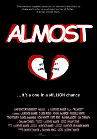 Almost Movie Poster Print showcasing vibrant colors and cinematic design.