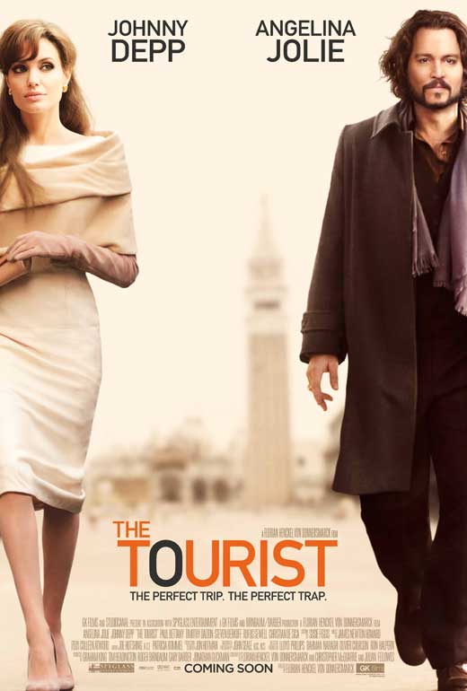 The Tourist Movie Poster Print featuring stunning visuals from the film.