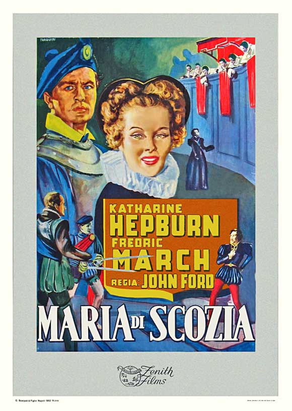 Mary of Scotland Movie Poster Print featuring historical drama