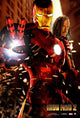 Iron Man 2 Movie Poster Print featuring iconic superhero action.