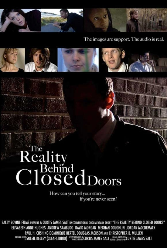 The Reality Behind Closed Doors Movie Poster featuring dramatic visuals.