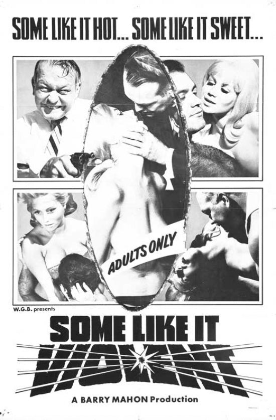 Some Like It Violent Movie Poster Print showcasing bold visuals.